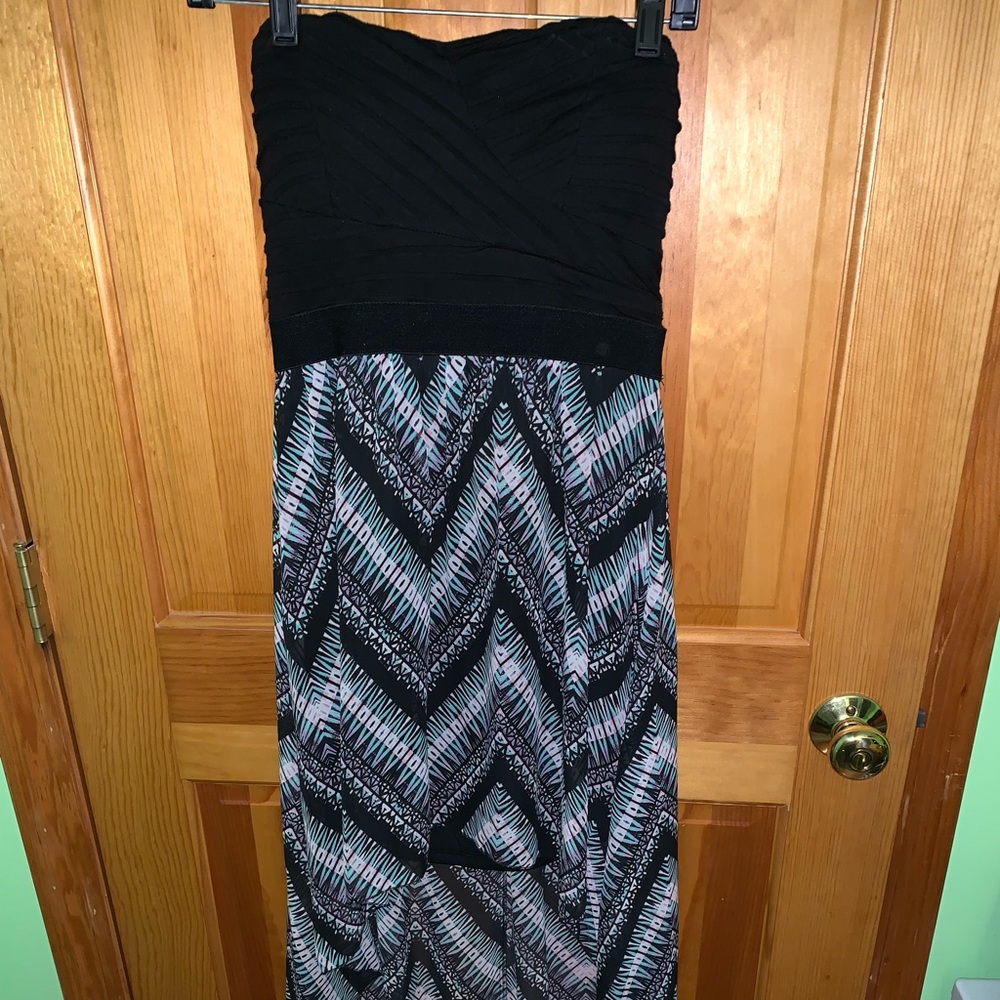 Beautiful Strapless High-Low Dress!